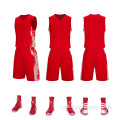 Nieuwe stijl mannen aangepaste basketbal uniform jersey